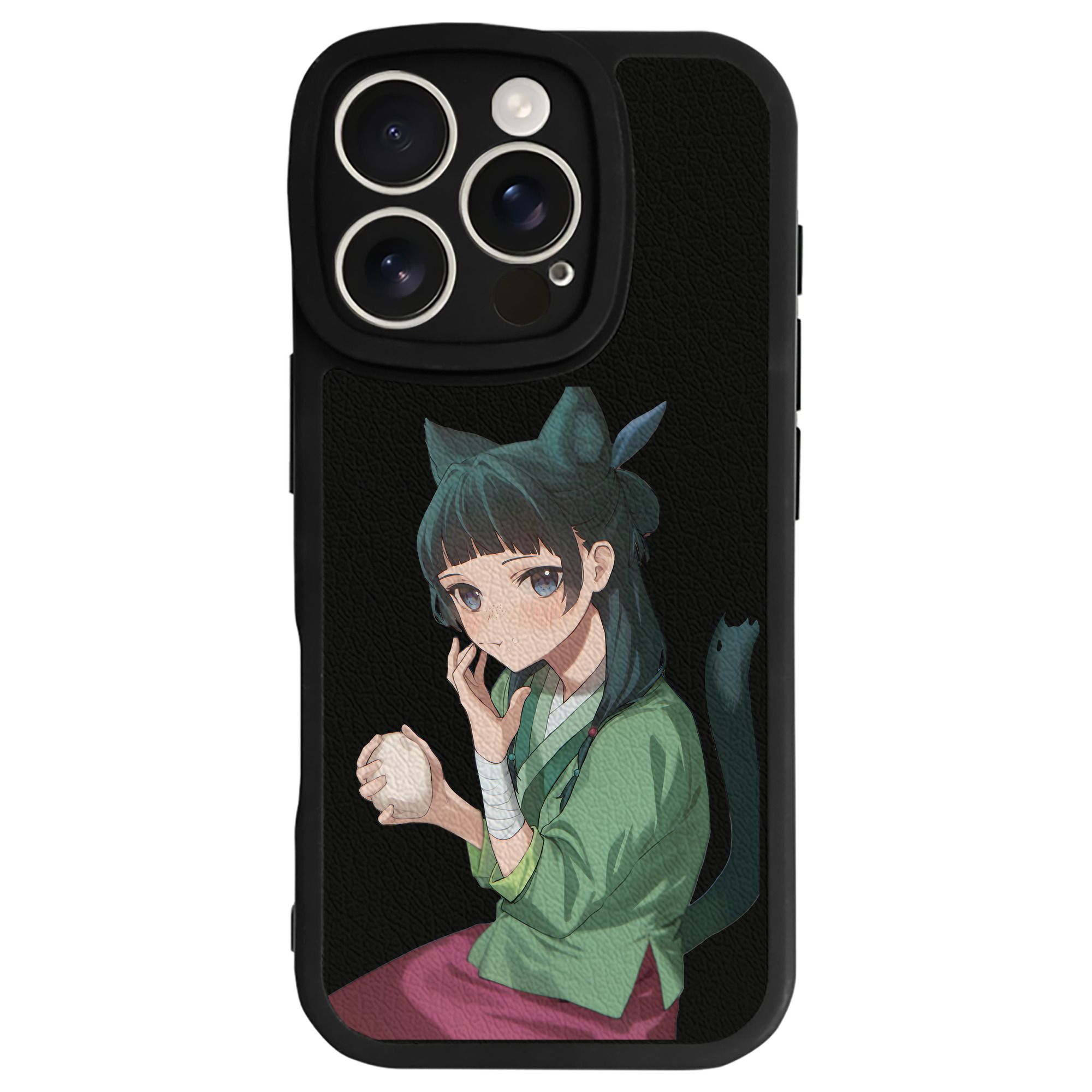 薬屋のひとりごと The Apothecary Diaries 【iPhone 16シリーズ対応】シリコンスマホケース（レザー調） 材質：シリコン
